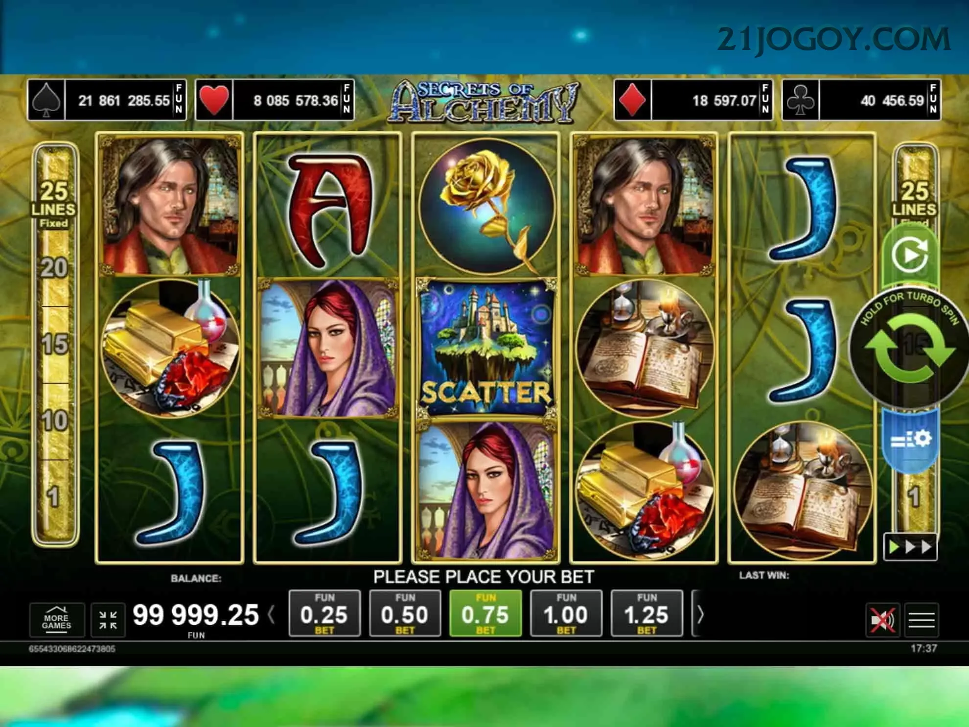 App 21jogo slots mobile